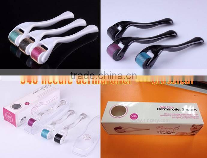 3 in 1 derma roller dermaroller for treatment of acne scars and healing wounds