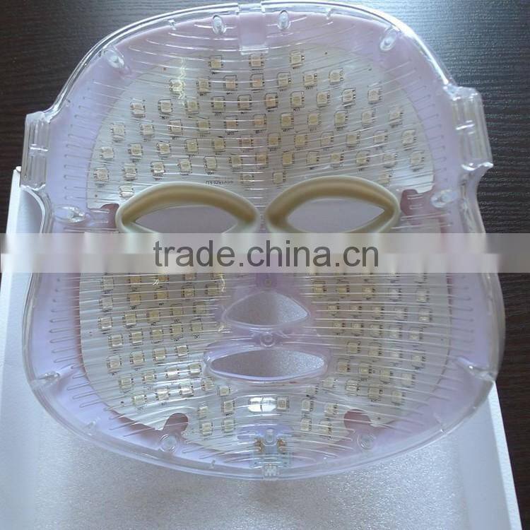 portable PDT led light therapy face mask with 7 colors for skin care