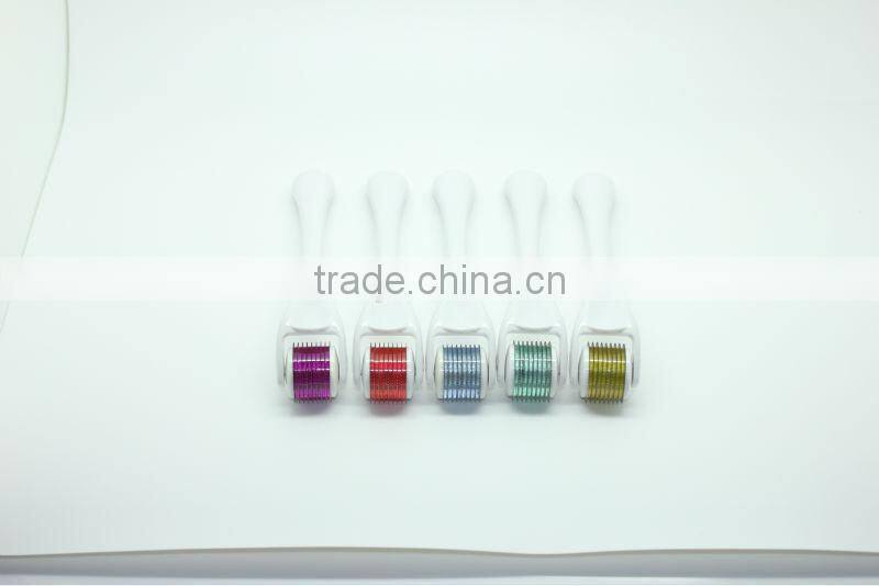 Fine titanium acupuncture needle derma meso roller