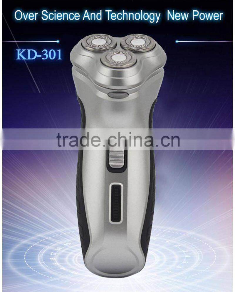 Three Independent Floating Heads Men Shaver Machine