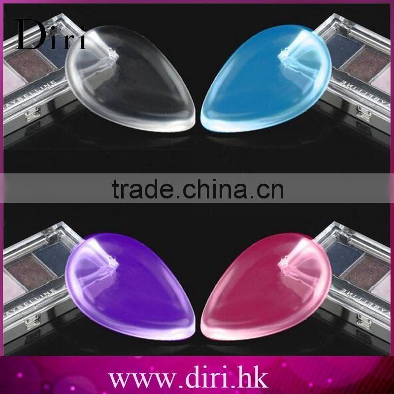 colorful silicone puff new arrival silicone face sponge transparent silicone makeup sponge