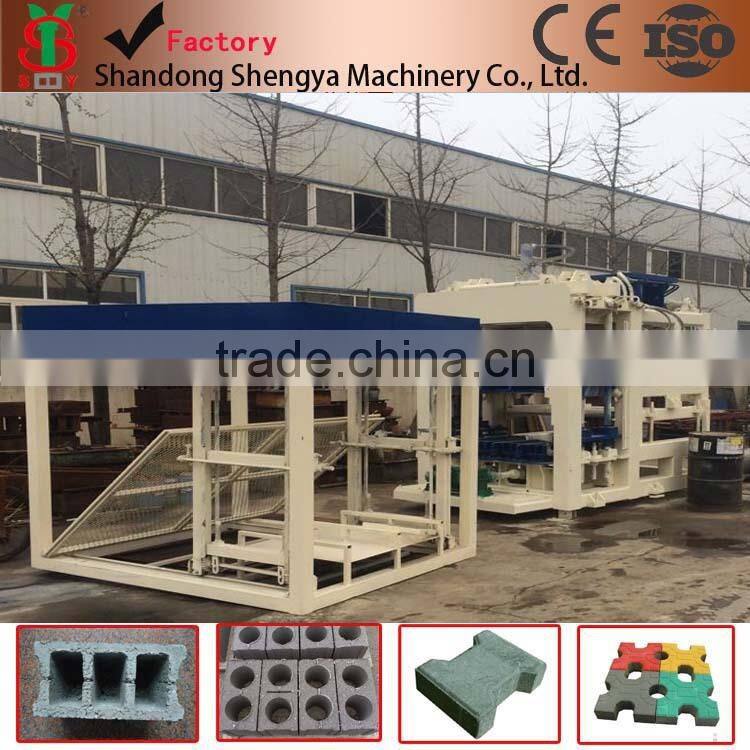 QT10-15 german zenith 913 concrete block making product machinery