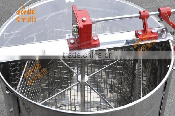 German purchased manual control 4 frame honey extractor best capaticy