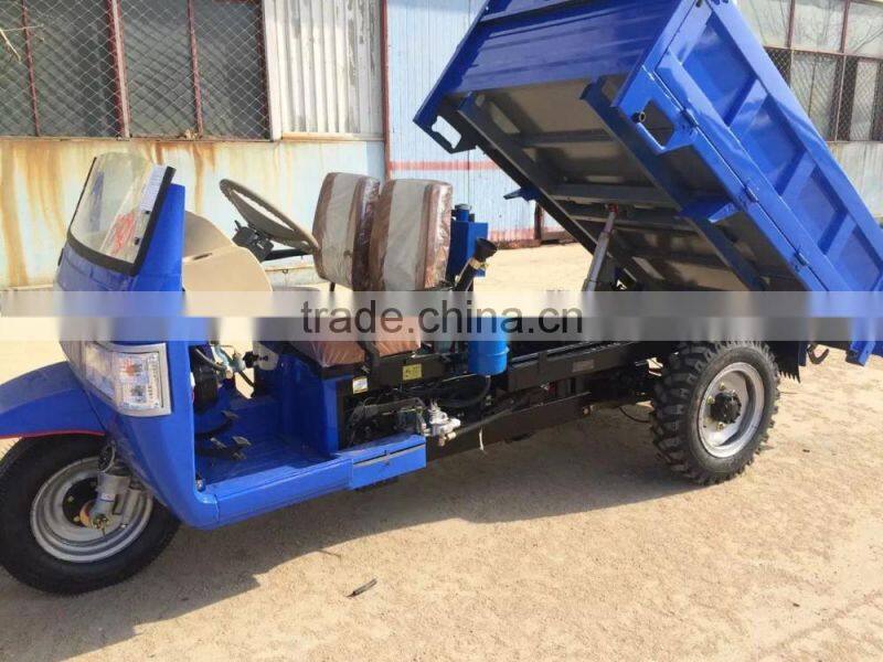 cargoes truck with single diesel engine transformed from diesel tricycle lower price big loading