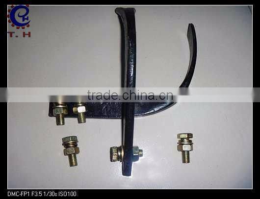 High strength abrasion resistence straight hook knife