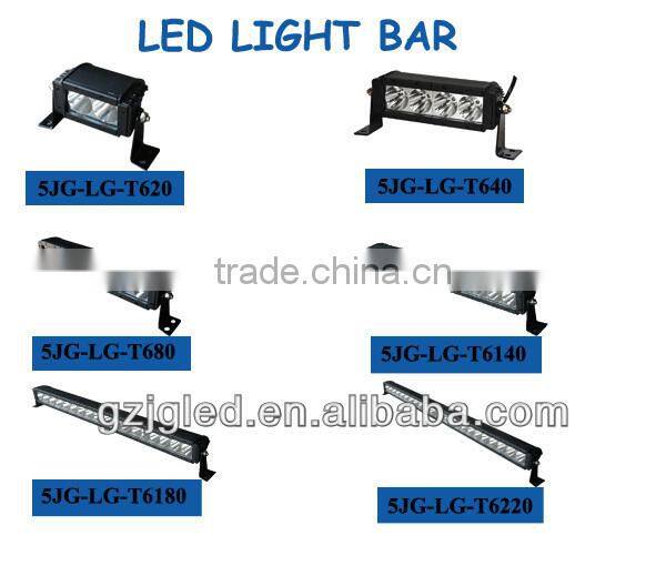 factory direct offer 10-30v 48w 12 led light bar with Emark car led light bar 12v 24v 15 inch single row led light bar