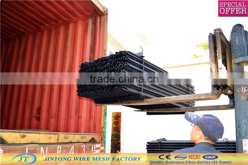 galvanizd or pvc coated Y post/star picket for fence using(FREE SAMPLE)