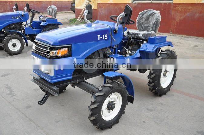 2016 Factory directly supply top quality 12hp/13hp/15hp mini tractor