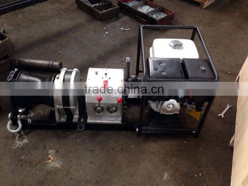 5 Ton High speed gasoline/petrol powered winch with HONDA/YAMAHA engine