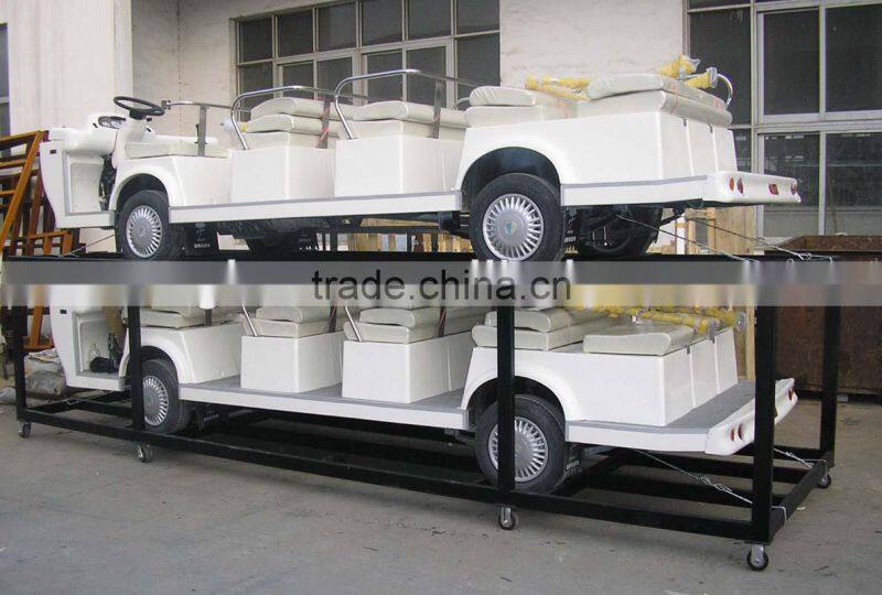 Solar electric vehicle with 14 seats, CE approved