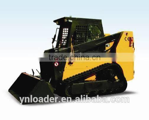 Mini Skid Steer Loade Yineng china YN860 joy stick and fork