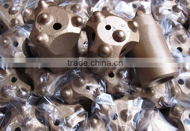 sopheric bit for rock drilling machine