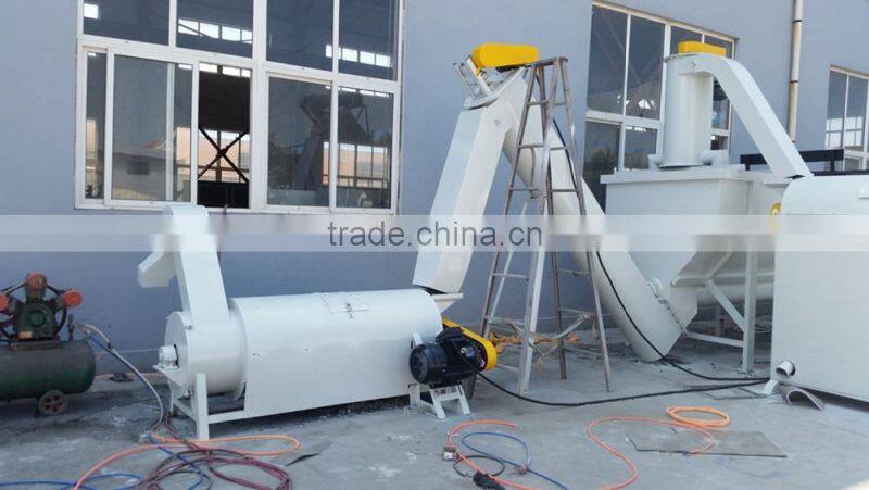 waste PP PE PVC PET plastic cleaning and washing machine line