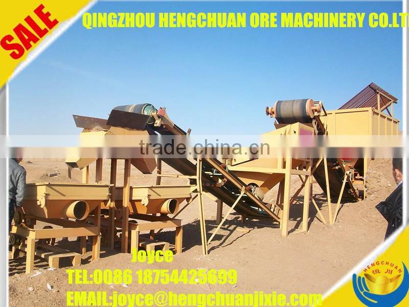 Low Affordable Price Dry Gold Separator /Gravity Separator Machine with Wind Blower Power