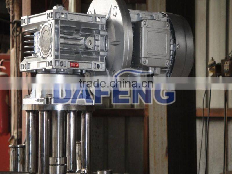 SS.316L 50L electric heating double jacketed mixing tank