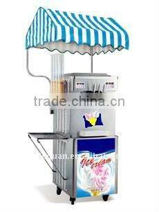 Soft Ice Cream Machine with 3 Flavours BQL-838