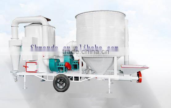 delicate stucture less grind low temperature circulating small grain dryer for sale