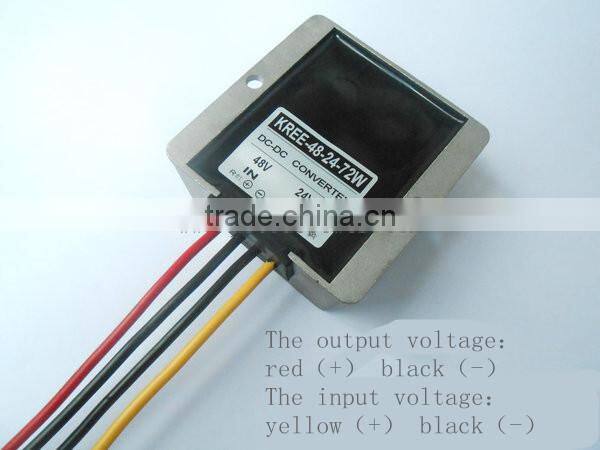 48V turn 24V3A power converter 48V DC-DC buck turn 24V3A2A72W enough power supply