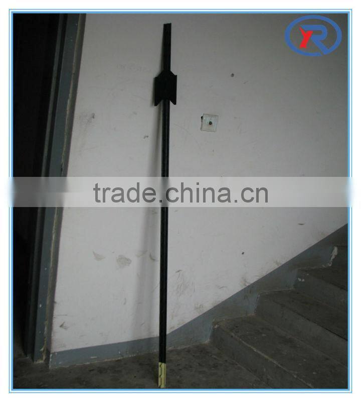 American Steel Studded T Post / Galvanized / Green Paint T post