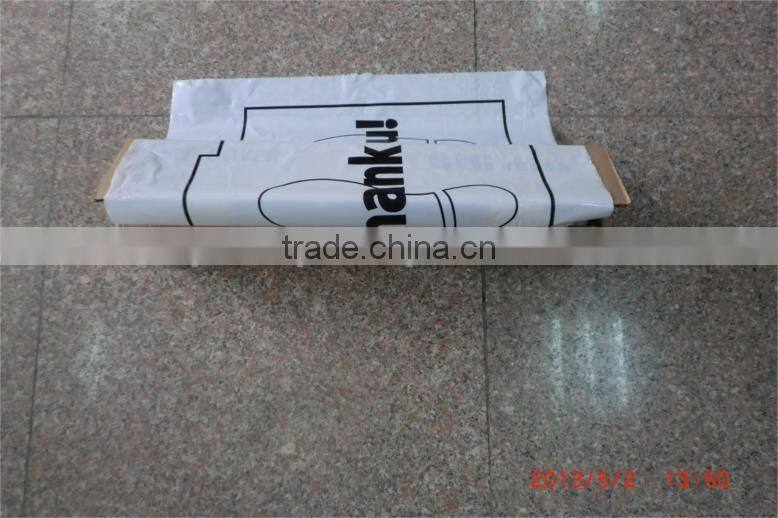 HDPE disposable plastic car foot mat for cleaning