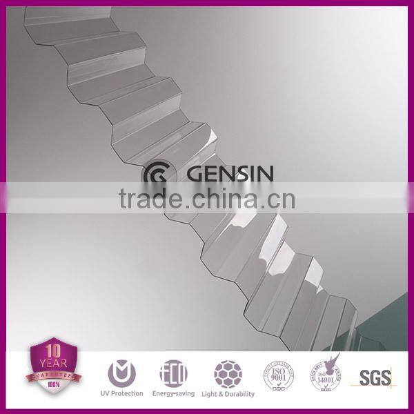 Grade A Polycarbonate Corrugated Sheet/ PC Wave Sheet/Profile Sheet
