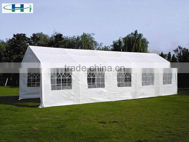 4x10m competitive price white PE wedding party tent