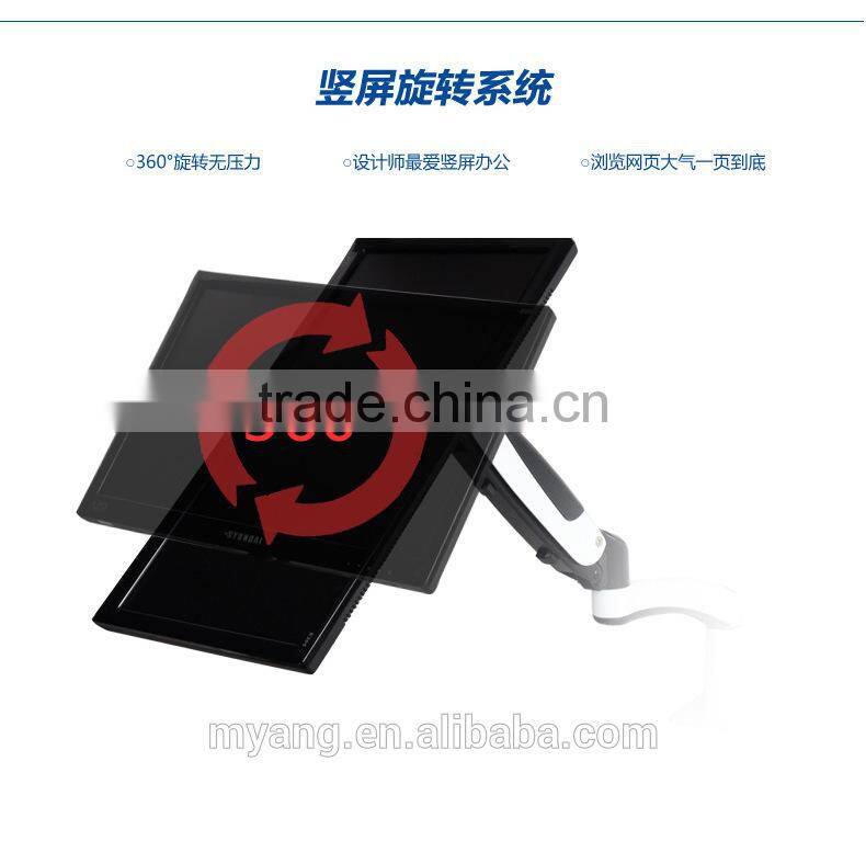 Wholesale H-Quaility Universal Two Head Desktop LCD Mount/LCD Table Bracket