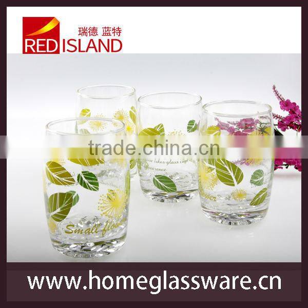 glass pitcher with drinking glass tumblers set