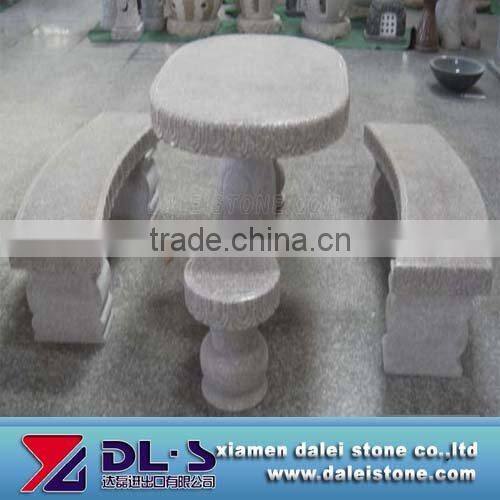Granite talbe and bench