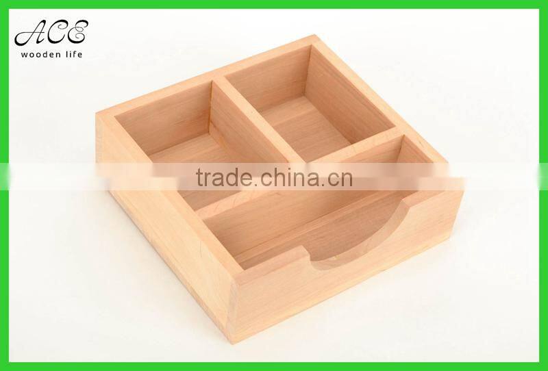 Wooden craft blank organizer