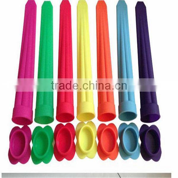 Custom color popular silicone ice pop mold