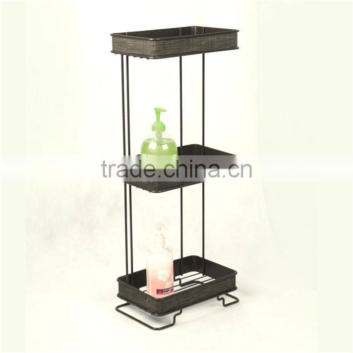 Standing 3-tire Bathroom Shampoo Rack