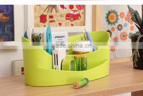 cy271 Storage Boxes Makeup Cute Plastic Office Desktop Organizer Storage Box