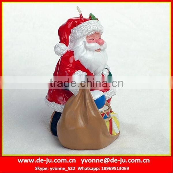 Santa Christmas Chinese Manufactures Natural Candle
