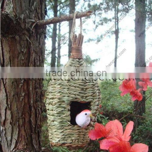 New design nest bird home hourse grass bird nest