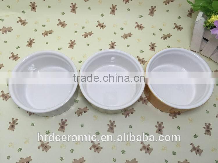 China manufacturer stocked stoneware ice cream bowl,ceramic ice cream cup