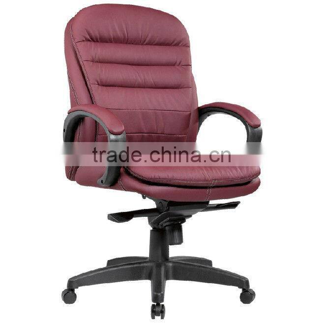 soft leather conference chair guest chair in front of office desk conference chair