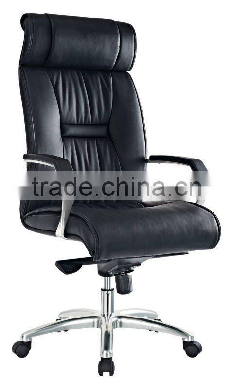 High back lack PU office chair 6001A-2
