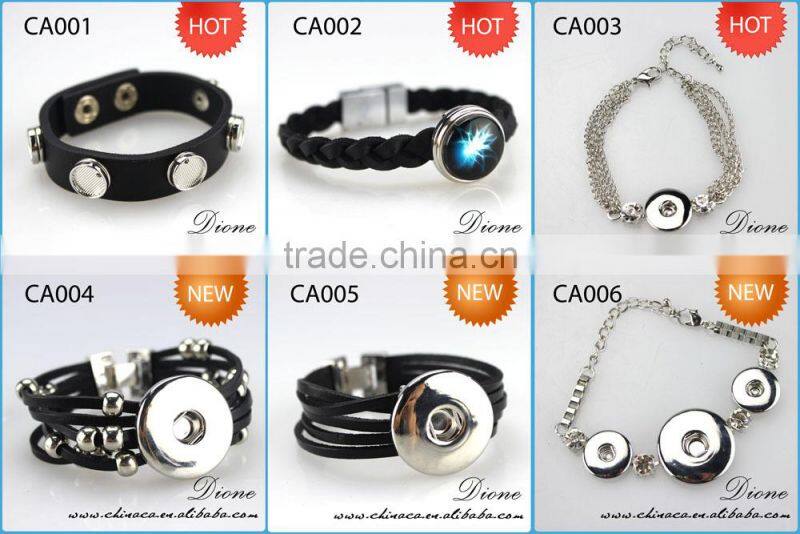 Metal Snap Button for bracelets,Snaps button jewelry bracelet hot sale USA