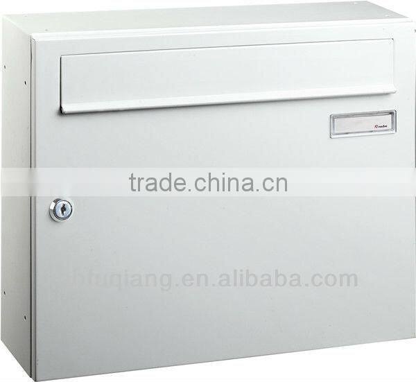 FQ-172 Wall mounted cast iron mailbox metal mailbox stainless steel mailbox