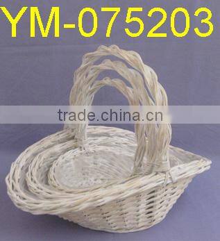 Large Willow Garden Basekt With Liner