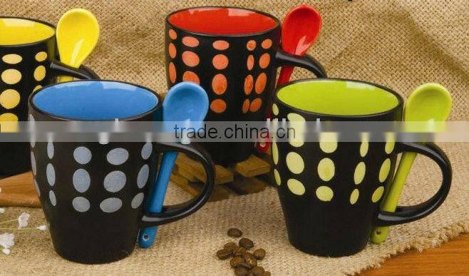 customized design 11oz inside printed mug for promotional