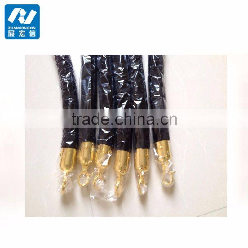 railing stand velvet rope ,quality line control rope