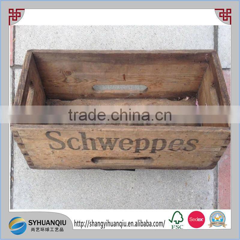 Rustic Vintage explosive box wooden crate wholesale