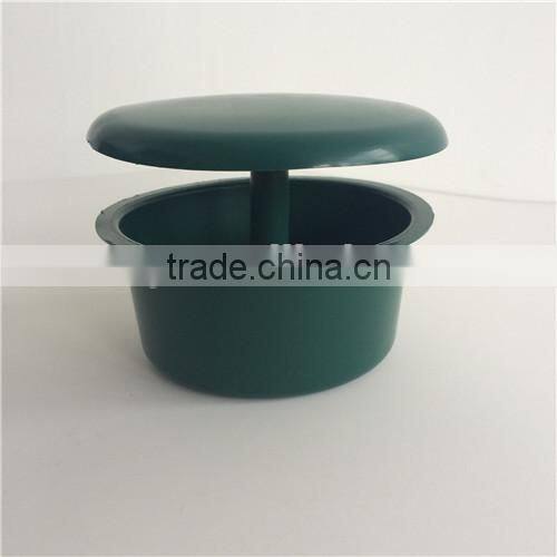 Plastic slug and snail trap for garden