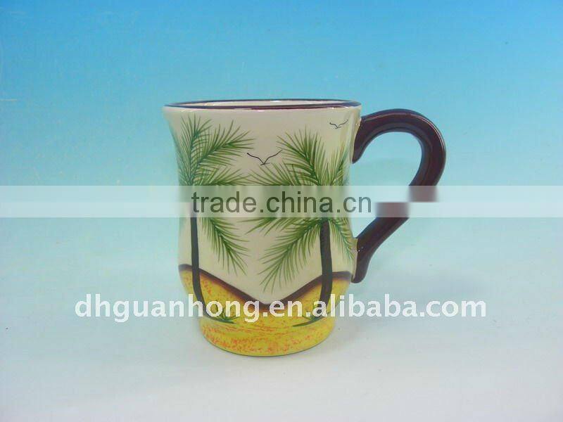 wholesale blank ceramic travel coffee mugs