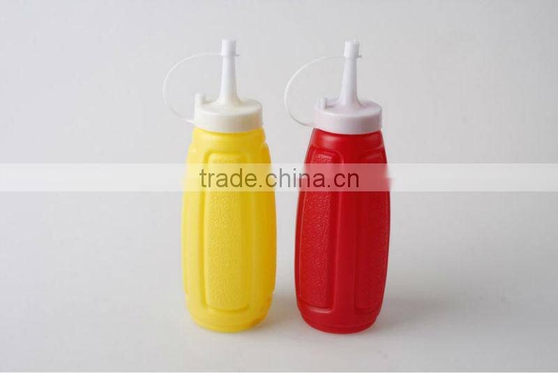 Different Size Lower Price Easy Open End Plastic Ketchup Bottle