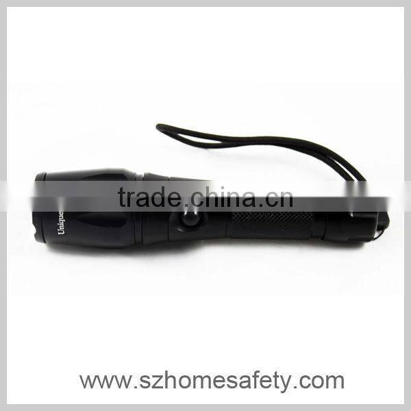 Zoomable Adjustable Focus LED Flashlights Anti-skid and Wear Resisting Led Hunting Torches, Outdoor Activities