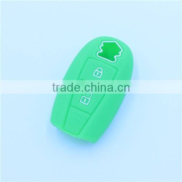 Silicone Remote Cover fit for SUZUKI Swift SX4 S-CROSS Kizashi Smart Remote Key Case