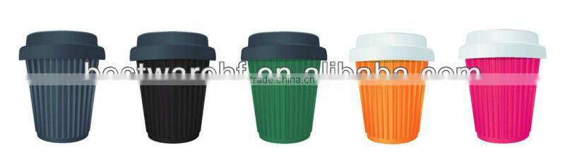 New fashionable silicone water cup /coffee cup/silicone kitchenware cup